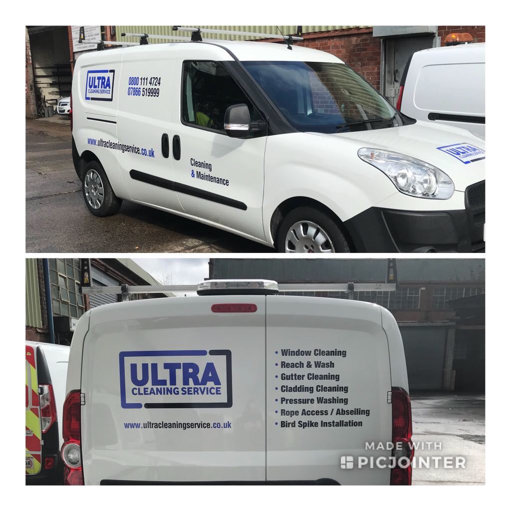 Ultra Cleaning Service New Van