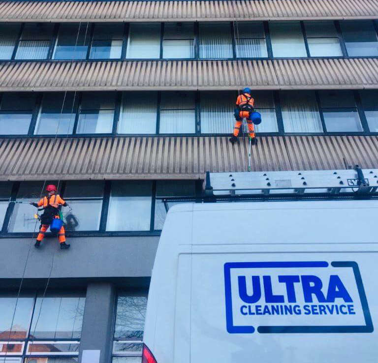 Ultra Cleaning Service Rope Access Abseiling Window Cleaners