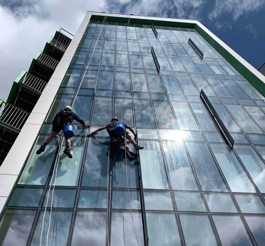 Rope Access Window Cleaners
